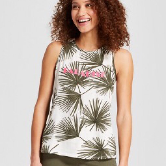 PARADISE Graphic Tank Top - Picture 1 of 1